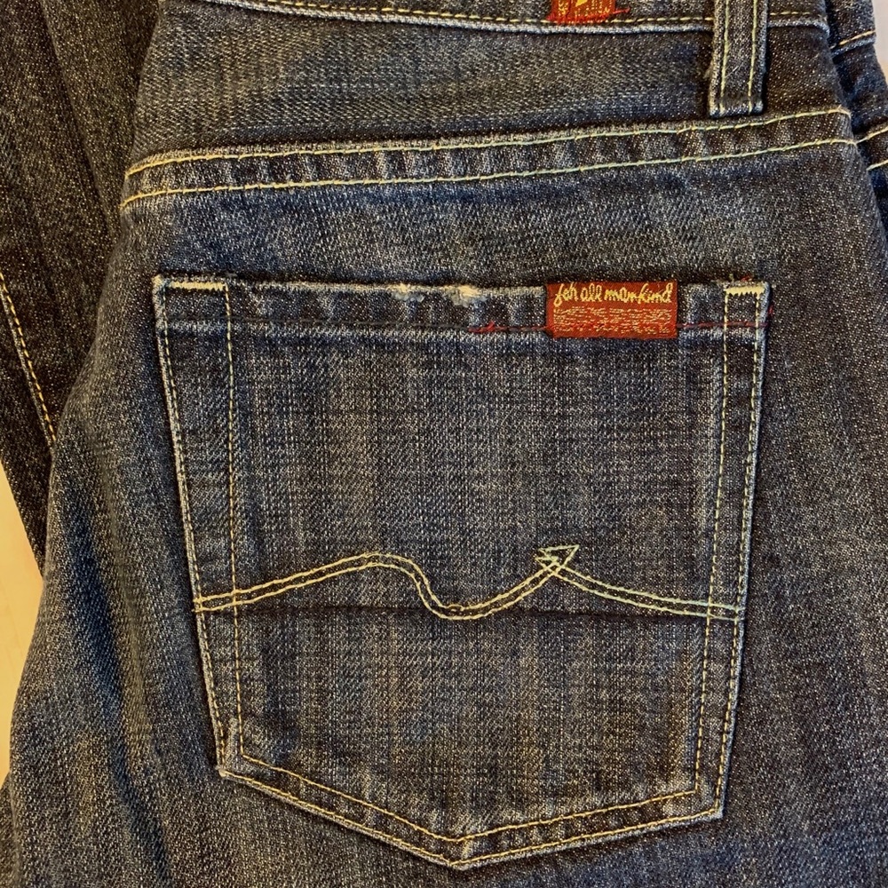 7 For All Mankind boy cut jeans size 27